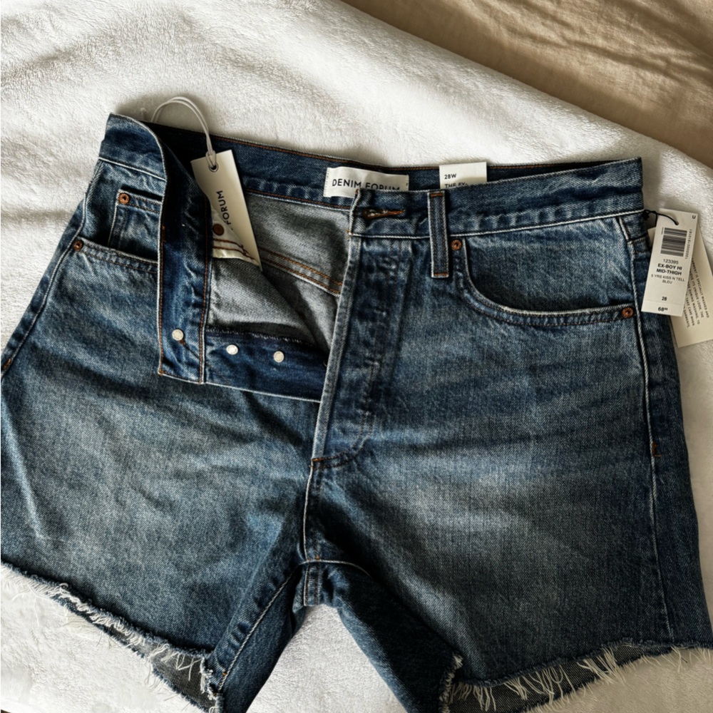 Aritzia Blue Vintage Jean Shorts